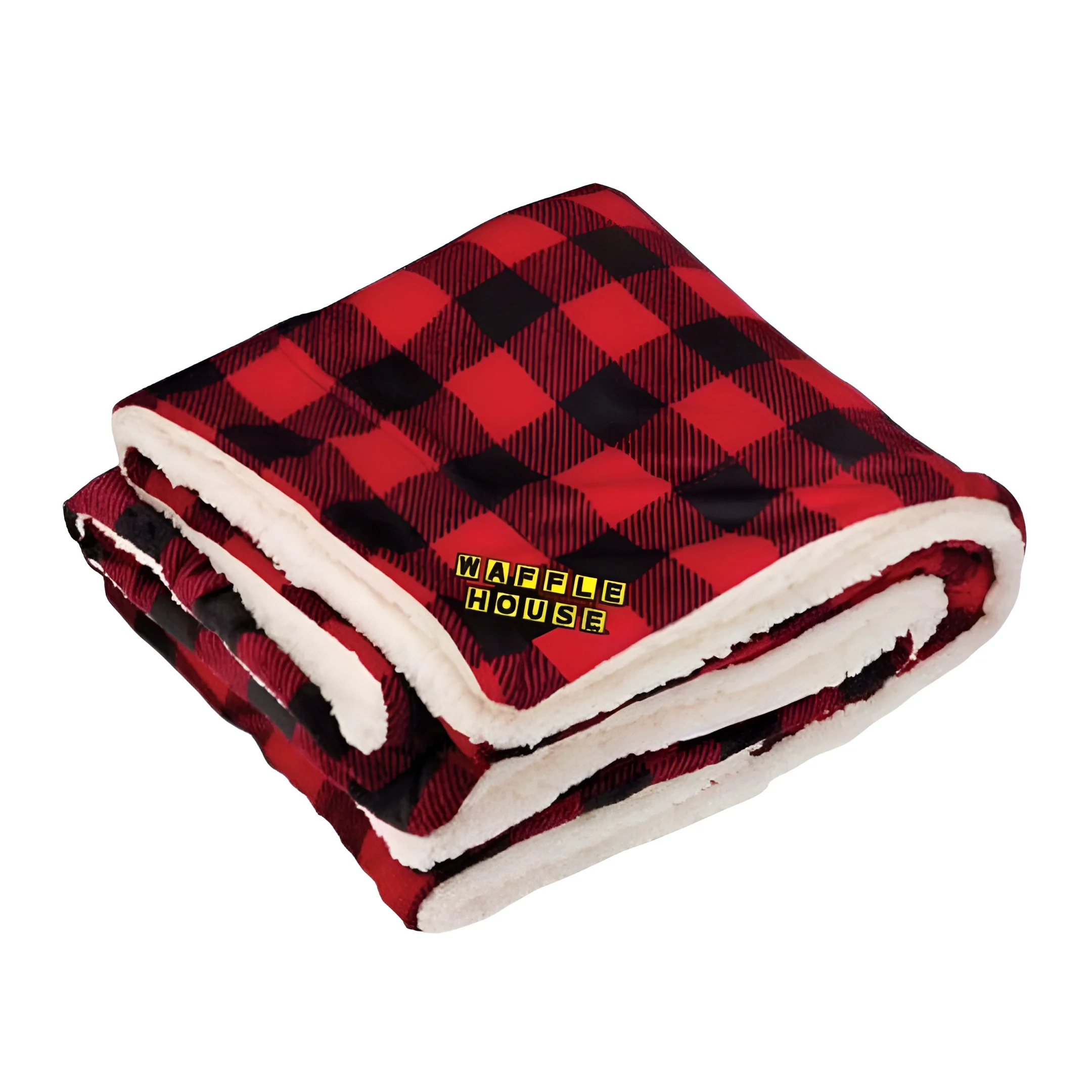 283-waffle-house-sherpa-blanket-flannel-1.webp Waffle House Sherpa Blanket - Flannel